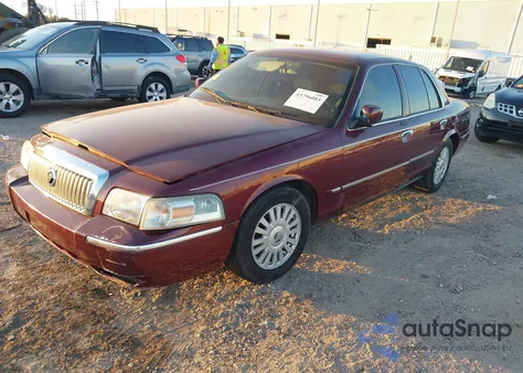 2008 Mercury Grand Marquis Ls from USA, damaged, VIN 2MEFM75V88X614849